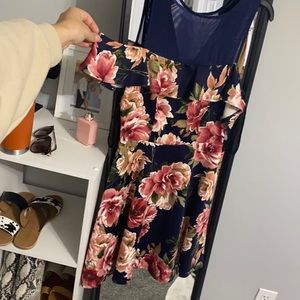 Off the shoulder dress